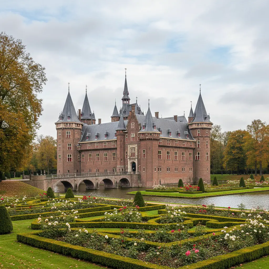 Kasteel de Haar architectuur