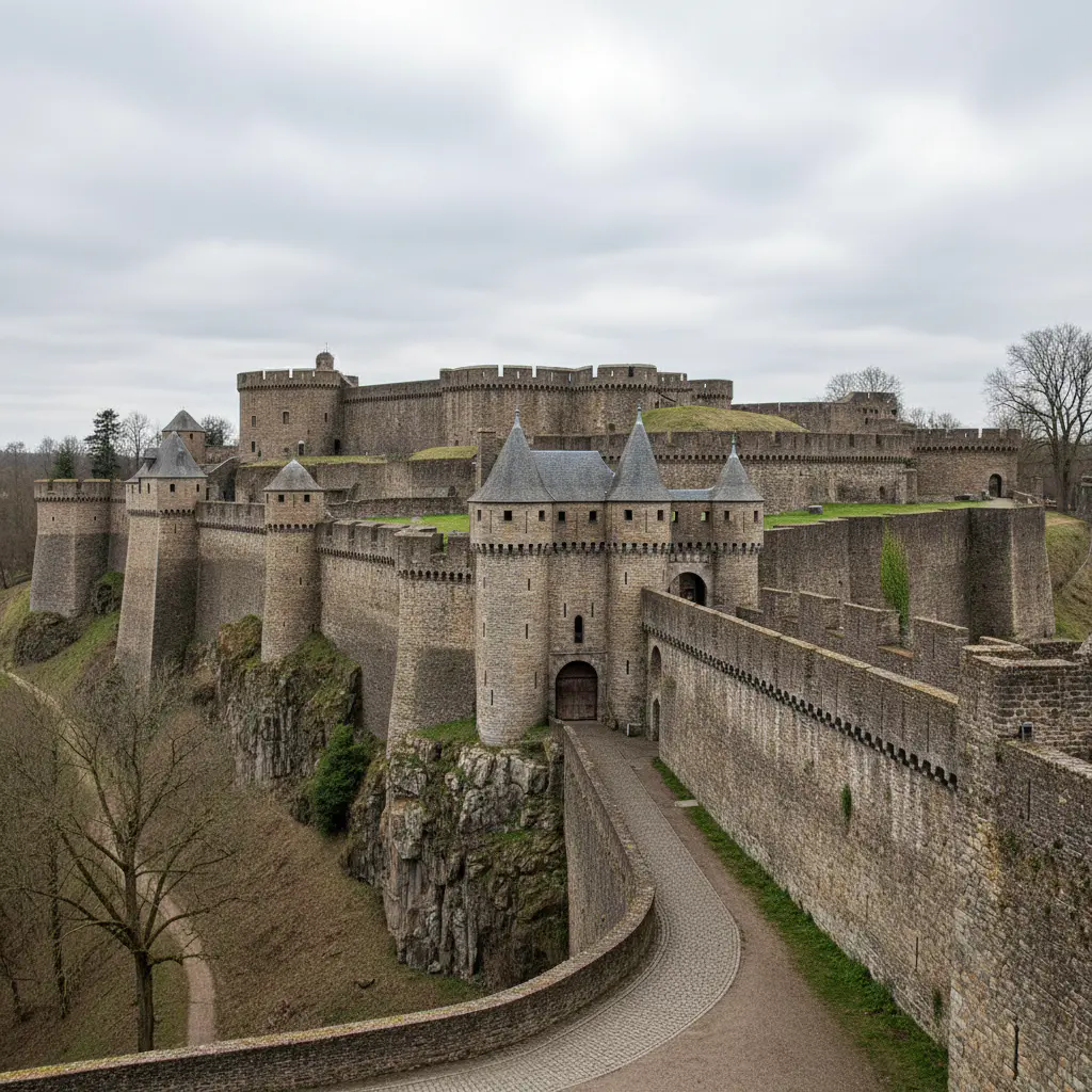Muren van de citadel
